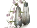 Antracitové vázy zo skla