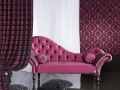 Pink s barokovým vzorom